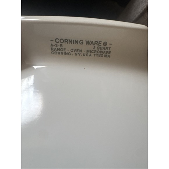 3Corning Ware A-5-B 5 QT/Liter L´Echalote La...